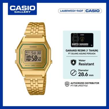 Casio Jam Tangan Vintage Wanita LA680WEGV-9ADF Digital