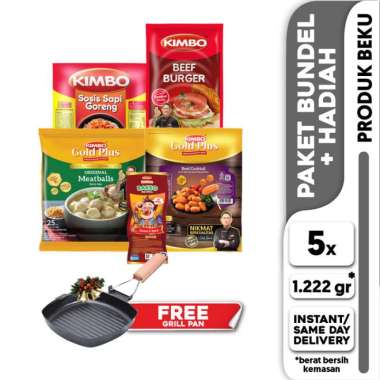 Paket KIMBO BBQ Party 2 + FREE Grill Pan