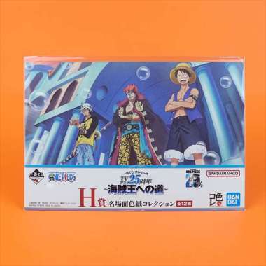 Luffy, Kid, Law Sabaody Archipelago Arc Memorable Scene Shikishi - One Piece TV Anime 25th Anniversa