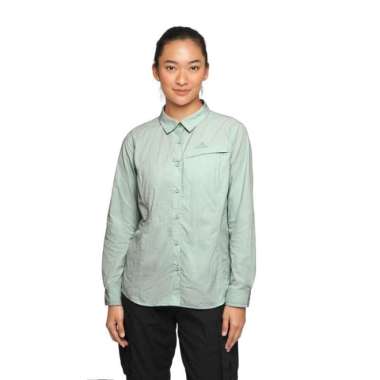 EIGER WS GARNET LS SHIRT KEMEJA L Light Green