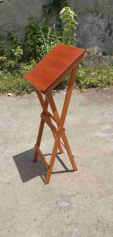 Meja Mimbar Full Kayu Solid