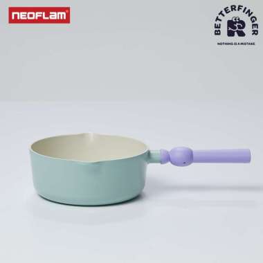 Neoflam 18cm BETTER FINGER Wok Pan Wajan Estetik Keramik Korea Anti Lengket/ Penggorengan Nonstick K