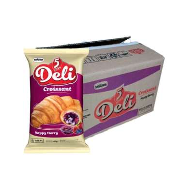 5 Days Deli Croissant Happy Berry (1 dus/20 pcs)