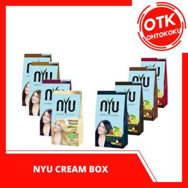 NYU Creme Hair Color - Cream Pewarna Rambut Blue Black