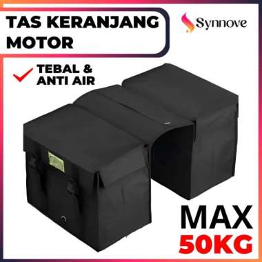 Tas Kurir Motor Tebal Anti Air Tas Obrok Motor Tas Samping Motor Belakang Side Bag Motor Tas Bronjon