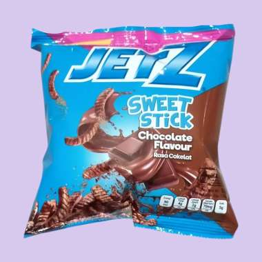 JETZ French Fries Paprika & Jetz Stick Coklat Snack 17gr [10 pcs/renceng] JetZ Coklat