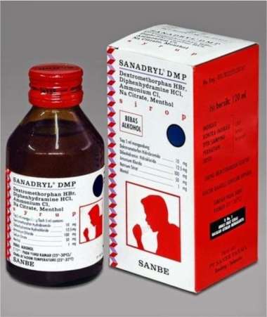 SANADRYL DMP SIRUP 120 ML