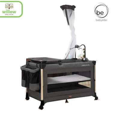 Tempat Tidur Bayi - Babyelle Precious Plus Antracite