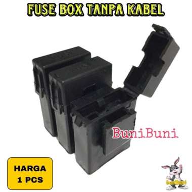 FUSE BOX NYLON FBDX KOSONGAN - Rumah Sekring Sikring DX Tancap BESAR TANPA KABEL Untuk Mobil Motor U