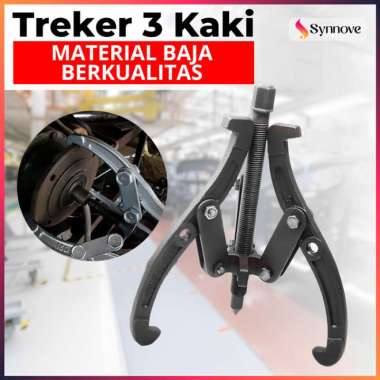 Treker Bearing Rahang Reversibel Treker Kaki 3 PREMIUM Bearing Puller Treker Cabut Bearing Tarikan i