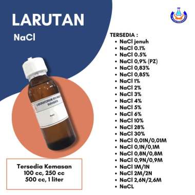 NaCl 2,6M/2,6N 100cc
