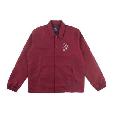 3Second Men's Coach Jacket Regular Fit Taslan Rigel OL-C071124 Red S