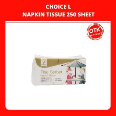 CHOICE L NAPKIN TISSUE TISSU TISU MAKAN 250S