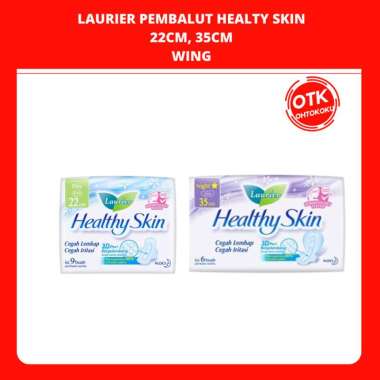 PEMBALUT LAURIER HEALTHY SKIN WING 22CM 9 PCS | 35CM 6 PCS 35cm wings 6s