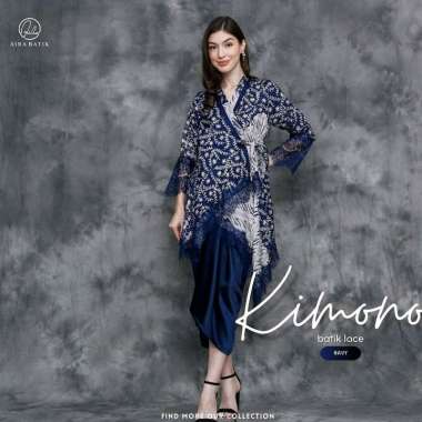 Kebaya Navy Kebaya Wisuda Kebaya Modern Kebaya Batik Kebaya Premium Outer Batik Kebaya Viscose