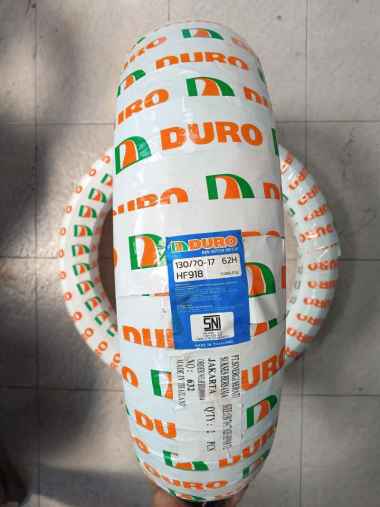 ( HF918 ) BAN LUAR DURO 130 / 70 - 17 Ban Motor Sport TUBELESS FREE PENTIL BARU