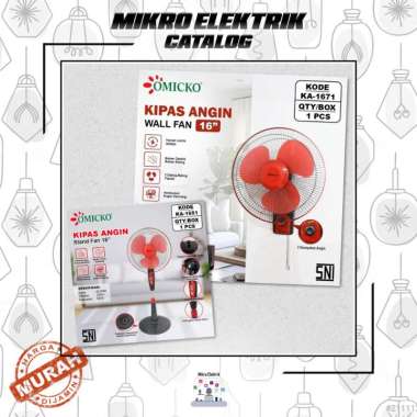 Kipas Angin OMICKO 16inch STANDFAN