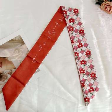 TOKO1973 ANDREA 7X86cm Korean mini syal scarf leher scarf tas neck scarf hair ribbon