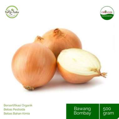 BAWANG BOMBAY ORGANIK QV 500GR