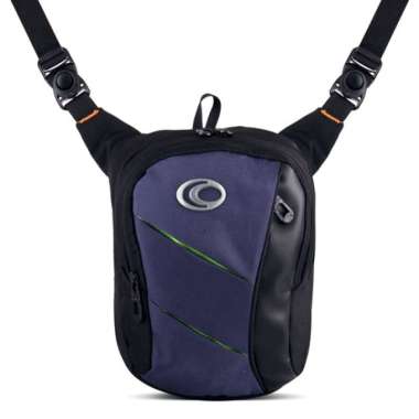 Tas Paha Pinggang OZONE 834 Tablet 7 inch + Raincover Biru Tua