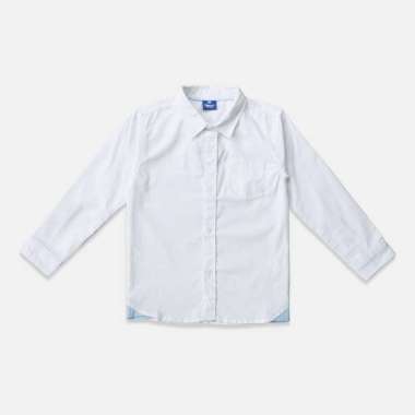 Shirt/ Kemeja Anak Laki White/ Donald Duck Embro Basic 8 tahun