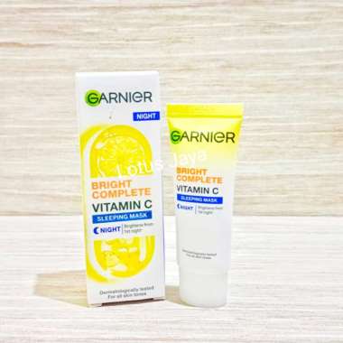Garnier Bright Complete Vitamin C Sleeping Mask Night Cream 20ml