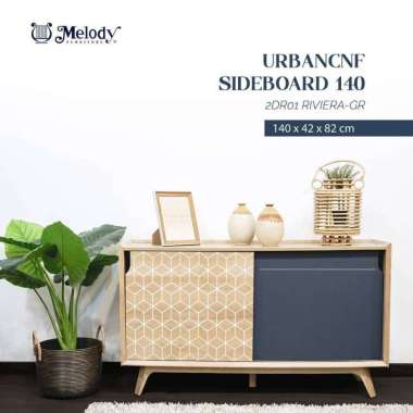 Sideboard Credenza Slide Modern Urban Melody 140cm