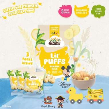 Alamii Lil' Puffs - Banana Milk 30gram