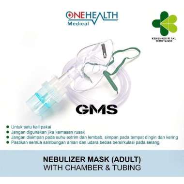 Masker Nebulizer Dewasa - Nebulizer Mask Adult