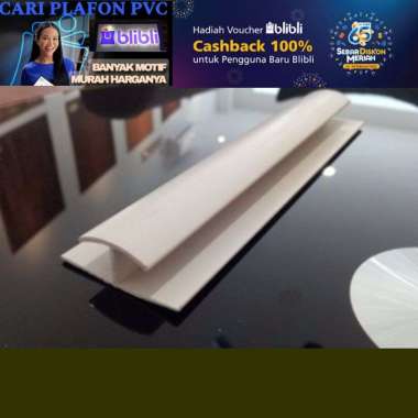 list sambung plafon | lis sambung pvc /Plafon Pvc