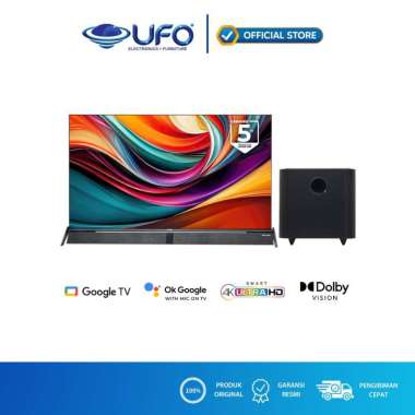 POLYTRON 50 INCH LED GOOGLE TV 4K UHD PLD50BUG5058