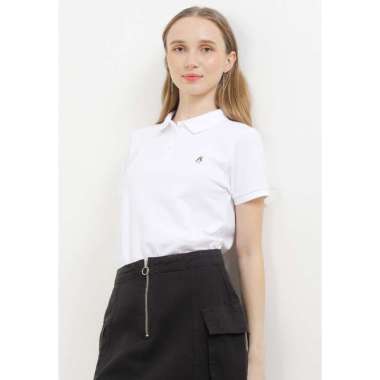 Hush Puppies Ardyne Polo Polo Shirt Wanita XL White