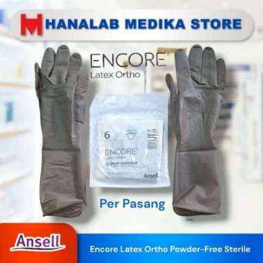 ENCORE LATEX ORTHO Sarung Tangan Steril 1pasang no 8