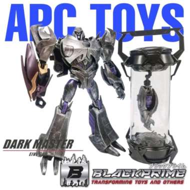 APC Toys Gear Factory Dark Master Evil God + God Vessel Hand Megatron Figure Add on