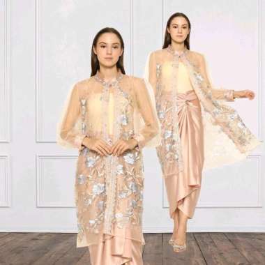 Kebaya Cream Kebaya Modern Kebaya Wisuda Kebaya Premium Setelan Kebaya Wanita