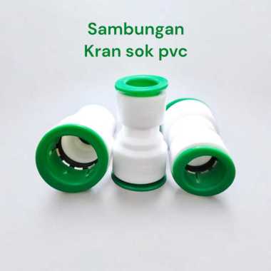 Socket Sambungan Pipa Paralon, Sambungan Kran, Sok Pipa, Socket Pipa, Sambungan Keran sok 3/4 x 1