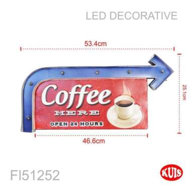 Led Decorative Lamp Battery Operated Open