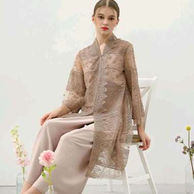 Kebaya Coklat Kebaya Brown Kebaya Mocca Kebaya Modern Kebaya Premium Kebaya Wisuda Setelan Kebaya