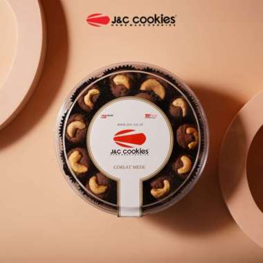 Kue Cokelat Mede Kue Kering JNC Cookies Kue Lebaran Toples Regular J&C