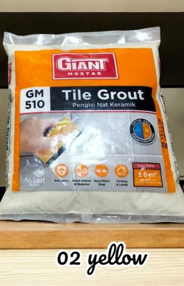 Nat Keramik 1 KG Giant Mortar GM 510 Tile Grout Pengisi Nat Keramik ,Tile Grout Pengisi Nat Keramik 
