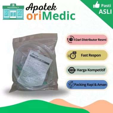 Masker Oksigen Medis Dewasa / Oxygen Mask Adult - Serenity