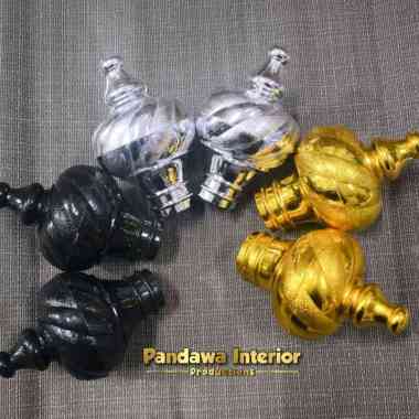 Endcup Gorden Promo / Tutup Rel Gorden Hitam