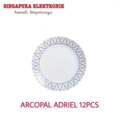 Arcopal adriel plate 12PCS/Piring makan