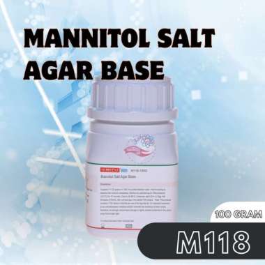 Mannitol Salt Agar Base (MSA) - Media Mikrobiologi, 100 gram