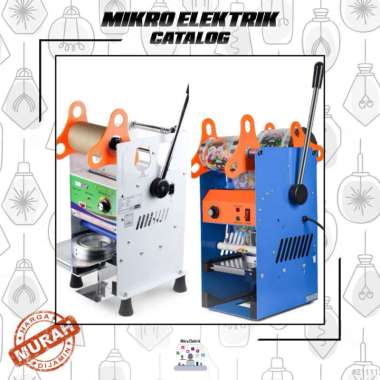 Cup Sealer / Mesin Press Gelas Plastik Putih