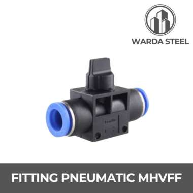MHVFF Fitting Stop Valve Pneumatic Slip Lock Selang - HVFF 4, 6, 8, 10, 12 MM 12mm