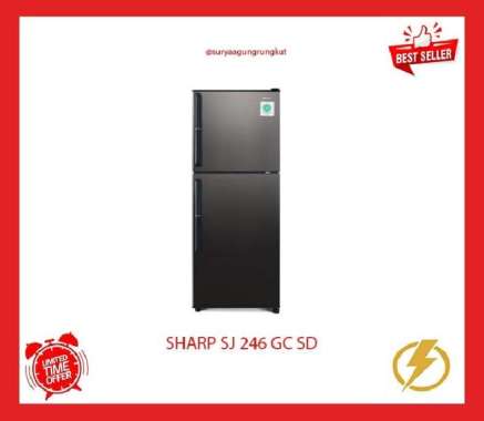 KULKAS SHARP 2 PINTU - SJ 246 GC SD