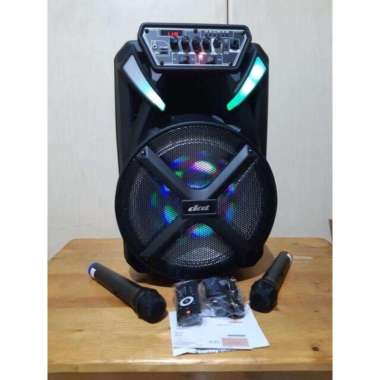 SPEAKER ACTIVE PORTABLE DAT 30 WATT BLUETOOTH USB DT - 1210FT X2