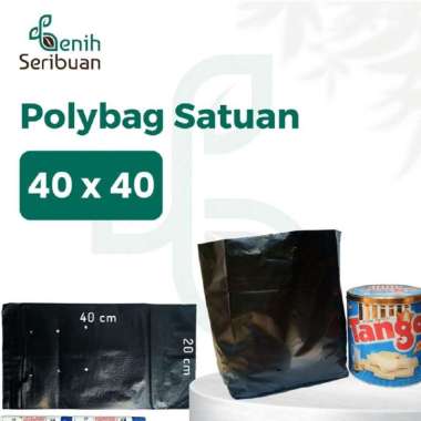 1 Polybag 40x40 Plastik Polibag Tanaman Tebal Besar Polibek Awet 40 x