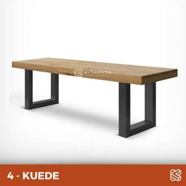 bench outdoor // bangku panjang // bangku cafe outdoor Bench KUEDE